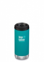 Klean Kanteen Insulated TK Wide - Perfect for Coffee or Cold Drinks On The Go 355ml/12oz Emerald Bay