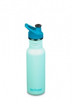 Klean Kanteen Classic Stainless Steel Water Bottle 532ml Blue Tint