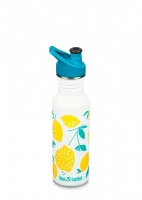 Klean Kanteen Classic Stainless Steel Water Bottle 532ml Lemons