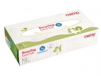 Memo Extra Soft 2 Ply Family Tissue Box - 100% Recycled Fibres 100 Sheets