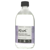 Miniml Anti Bac Surface Cleaner French Lavender - Glass Bottle - Refill Available