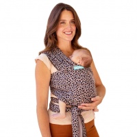 Moby Wrap Classic Stretchy Baby Carrier from Newborn  - Leopard