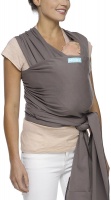 Moby Wrap Classic Stretchy Baby Carrier from Newborn  - Slate Grey