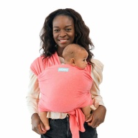 Moby Wrap Elements Stretchy Baby Carrier from Newborn  - Watermelon