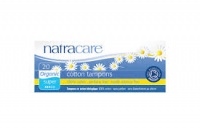 Natracare Tampons 100% Organic Cotton and Nothing Else Super Non Applicator 20s