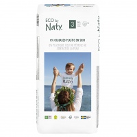 Eco by Naty Economy Size 3 (9-20lbs/4-9kgs) - 50 nappies