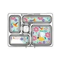 PlanetBox Rover Set Botanicals (Box, Containers, Magnets)