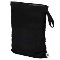 Planetwise Reusable Wet Bag Black