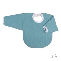 Iobio Organic Cotton Nickle Free Long Sleeved Bib Vintage Blue