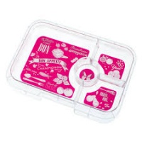 Yumbox Extra Tray for Tapas Yumbox (4 compartments) - Pink