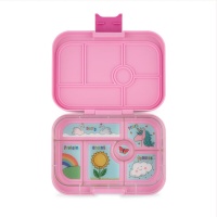 Yumbox Classic 6 Compartment Lunchbox Power Pink