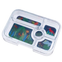 Yumbox Extra Tray for Tapas Yumbox (5 compartments) - Jungle Tray