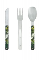 Akinod Magnetised Travel Cutlery Set - High Performance - Jungle