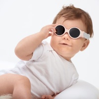 Beaba Baby Sunglasses - Flexible Frame Maximum Protection 0-9 months Chalk Pink