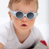 Beaba Baby Sunglasses - Flexible Frame Maximum Protection 0-9 months Pearl Blue