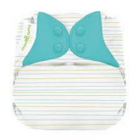 bumGenius Elemental Organic Cotton One-Size Cloth Nappy Mirror Stripe