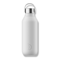 Chilly's Reusable Insulated Water Bottle Series 2 Arctic White 500ml