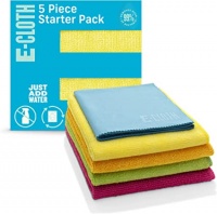 E Cloth Starter Pack - Perfect Cleaning With Just Water - 5 Cloths