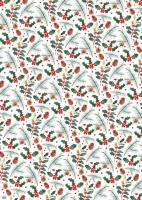 Eco Christmas Wrapping Paper Bundle - 100% Recycled Paper - Nature in Winter