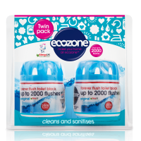 Ecozone Toilet Cistern Block - 2000 flushes Naturally - 2 Pack