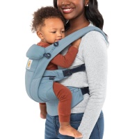 Ergobaby Omni Dream Soft Touch Cotton Baby Carrier Slate Blue