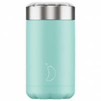 Chilly's Reusable Food Pots - Hot or Cold Foods in Leakproof Container Pastel Green 500ml
