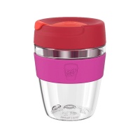 KeepCup Helix Original - Reusable Coffee Cup with Fully Sealed Twist Cap - 12oz Afterglow