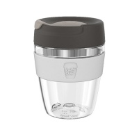 KeepCup Helix Original - Reusable Coffee Cup with Fully Sealed Twist Cap - 12oz Qahwa