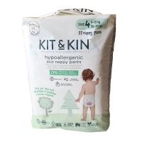 Kit & Kin High Performance Eco Friendly Nappy Pants / Pull Ups Size 4  (9-15kg/20-33lbs)