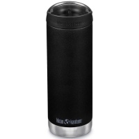Klean Kanteen Insulated TK Wide - Perfect for Coffee or Cold Drinks On The Go 473ml/16oz Cafe Cap Black