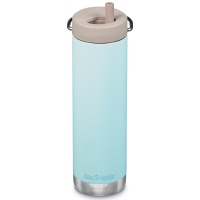 Klean Kanteen Insulated TK Wide with Twist Cap and Straw - 20oz/592ml Blue Tint