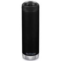 Klean Kanteen Insulated TK Wide - Perfect for Coffee or Cold Drinks On The Go 592ml/20oz Cafe Cap Black