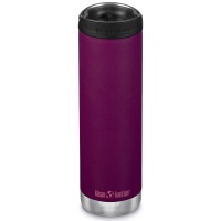 Klean Kanteen Insulated TK Wide - Perfect for Coffee or Cold Drinks On The Go 592ml/20oz Cafe Cap Purple Potion