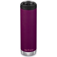 Klean Kanteen Insulated TK Wide - Perfect for Coffee or Cold Drinks On The Go 592ml/20oz Cafe Cap Purple Potion