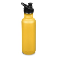 Klean Kanteen Classic Stainless Steel Water Bottle 532ml Old Gold