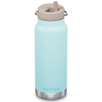 Klean Kanteen Insulated TK Wide Stainless Steel - 946ml/32oz Twist Cap Blue Tint