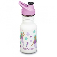 Klean Kanteen Kids Stainless Steel Water Bottle Sport 355ml Mermaids