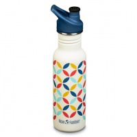 Klean Kanteen Classic Stainless Steel Water Bottle 532ml Retro Dot