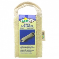 Loof Co Back Scrubber Loofah with Handles - Gently Exfoliates and Smooths