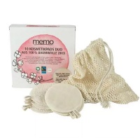 Memo Reusable Washable Make Up Remover Cleansing Pads