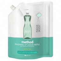Method Washing Up Liquid with Powergreen Technology - Green Tea and Citrus Refill