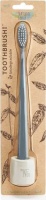 The Natural Family Cornstarch Toothbrush with Compostable Handle and Stand