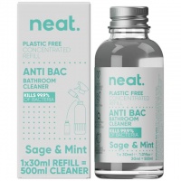 Neat Ant-Bac Bathroom Cleaner Concentrated Refill to Dilute- Sage & Mint