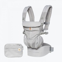 Ergobaby Omni 360 Cool Air 4 Position Newborn to Toddler Baby Carrier Pearl Grey