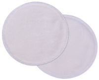 Popolini 100% Organic Cotton Reusable Nursing Pads - 6 pack (3 Pairs)
