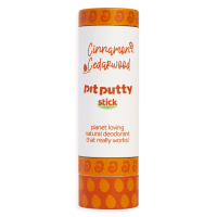 Pit Putty Aluminium Free Natural Deodorant Stick - Cinnamon and Cedarwood