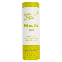 Pit Putty Aluminium Free Natural Deodorant Stick - Lemongrass and Tea Tree