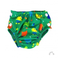 Popolini Reusable Swim Nappy Hippo Splash