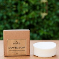 Three Hills Soap Natural Shaving Soap with Tea Tree and Chamomile