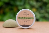 Three Hills Soap Solid Shampoo for Oily Hair - Nettle & Lavender
